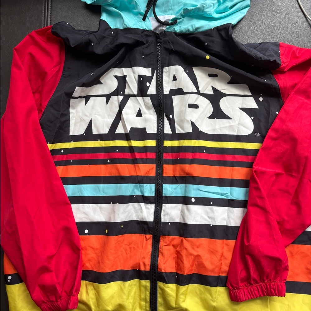 Star Wars men’s Raincoat - Red, Black, and Yellow